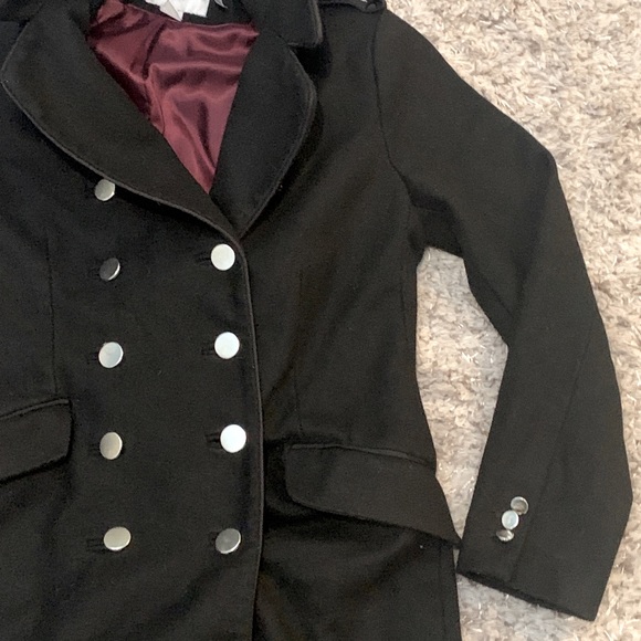 H&M Military-style Double-breasted Trench Coat - Picture 3 of 15